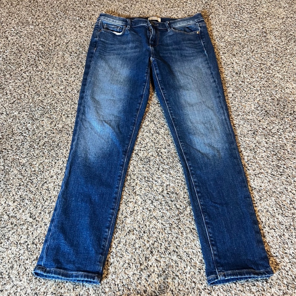 LOFT Outlet Modern Denim Crop Jeans Blue Size 2